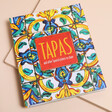 A spanish cookbook with tapas recipes