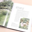 Opened Page of The Flower Hunter Book