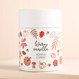 Packaging for Autumnal Leaves and Pumpkins Warm Vanilla Candle