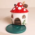 Mushroom House Incense Cone Burner