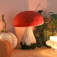 Large Red Mushroom Standing Decoration