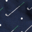 Sock Talk Men's Novelty Golf Bamboo Dress Socks Close Up of Pattern