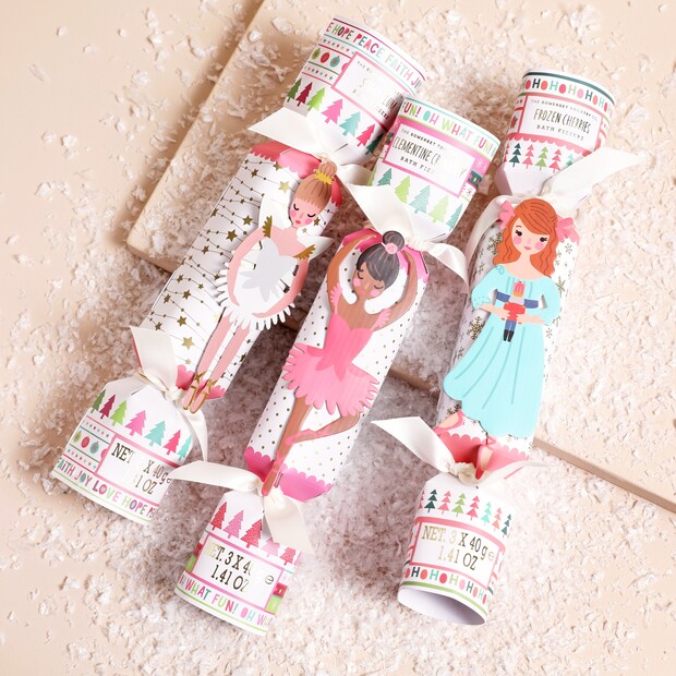The Somerset Toiletry Co Festive Ballet Bath Fizzers Cracker The Somerset Toiletry Co Festive Ballet Bath Fizzers Cracker
