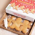 Open Box for the Letterbox Gingerbread Men Biscuits Decorating Kit