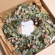 Luxury Eucalyptus and Thistle Wreath