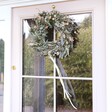 Luxury Eucalyptus and Thistle Wreath