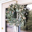 Luxury Eucalyptus and Thistle Wreath