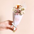 Frosty Fields Dried Flower Posy