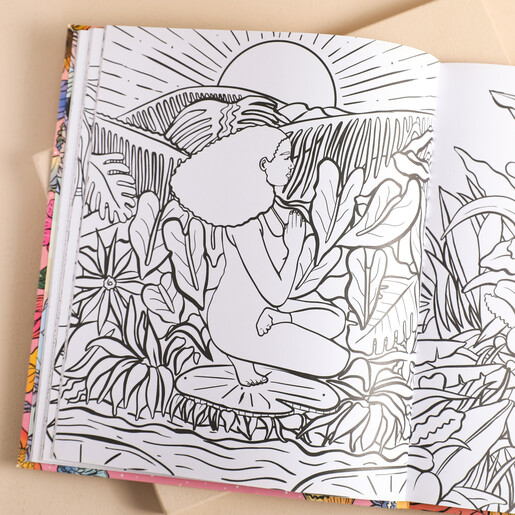 The Divine Feminine Self Discovery Colouring Journal