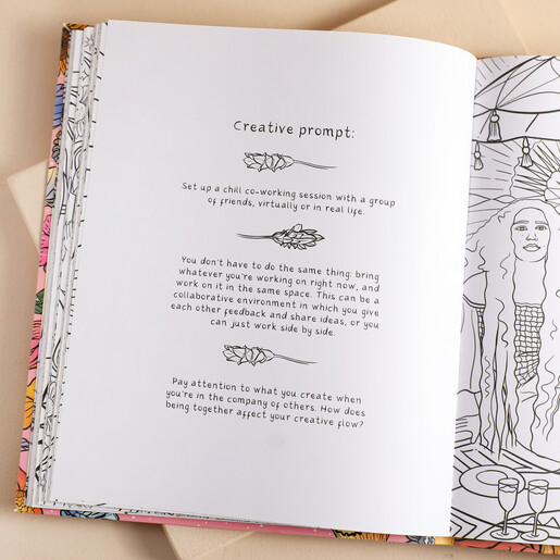 The Divine Feminine Self Discovery Colouring Journal