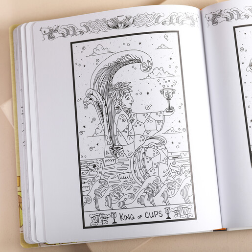 The Luna Sol: Healing Through Tarot Guidebook Inside Illustration