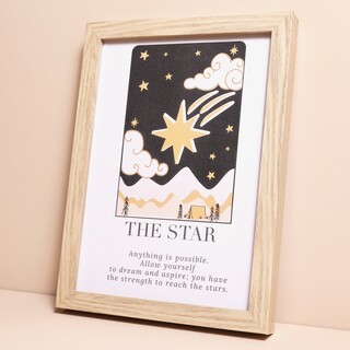 Wooden A4 Poster Photo Frame in Natural