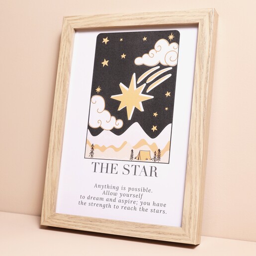 Wooden A4 Poster Photo Frame in Natural