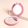 Open Mirror Copper Mushroom Compact Mirror