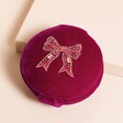 My Doris Pink Bow Compact Mirror