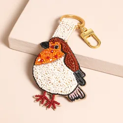 My Doris Red Robin Keyring