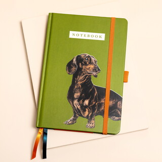 The Art File Dachshund Hardback Notebook