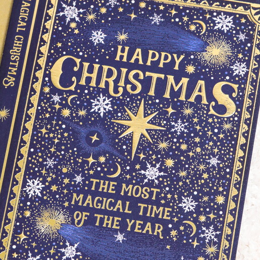 The Art File Happy Christmas Novel Card