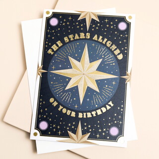 The Art File The Stars Aligned Birthday Card