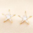 Crystal Star Stud Earrings