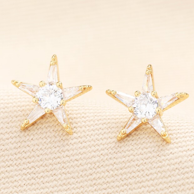 Crystal Star Stud Earrings Crystal Star Stud Earrings