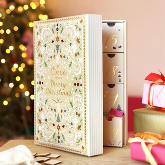 Fill Your Own Little Book of Christmas Advent Calendar