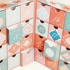 Close Up of Fill Your Own Christmas Bow Paper Advent