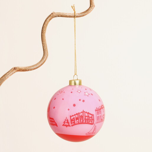 Norwich Sketch Handpainted Bauble