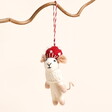 Afroart Mushroom Mouse Felt Decoration