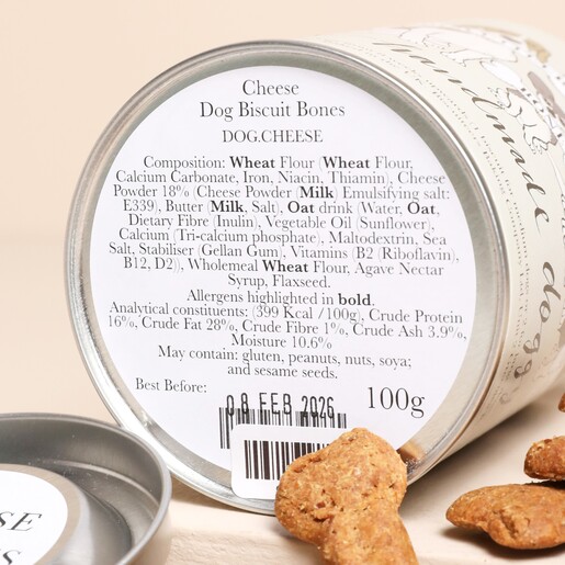 Cheese Doggy Biscuit Treats by Biscuiteers