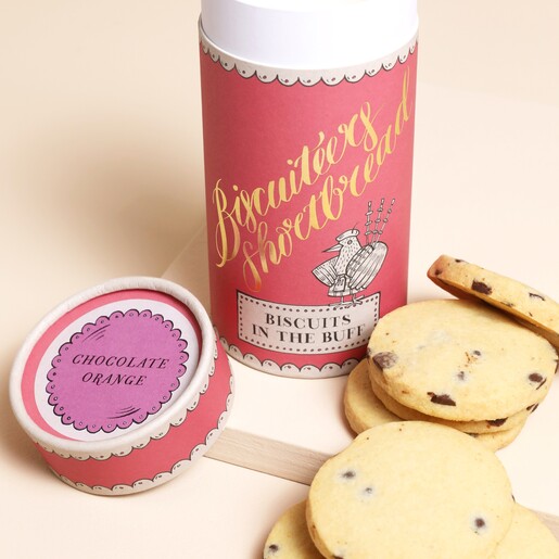 Biscuiteers Luxury Chocolate & Orange Shortbread 