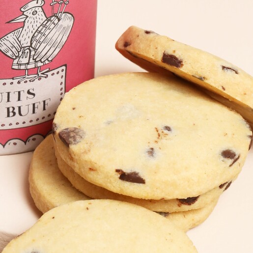 Biscuiteers Luxury Chocolate & Orange Shortbread 