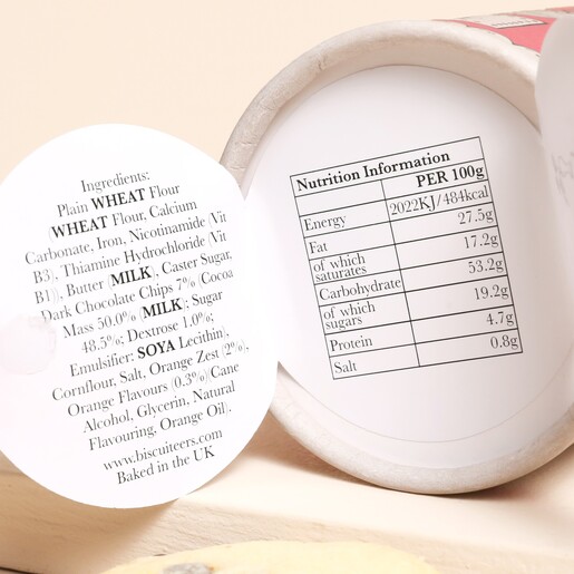 Biscuiteers Luxury Chocolate & Orange Shortbread 