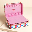 Inside of box showing compartments