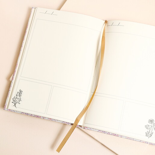 Floral Sketch A Day Visual Journal