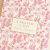 Floral Sketch A Day Visual Journal