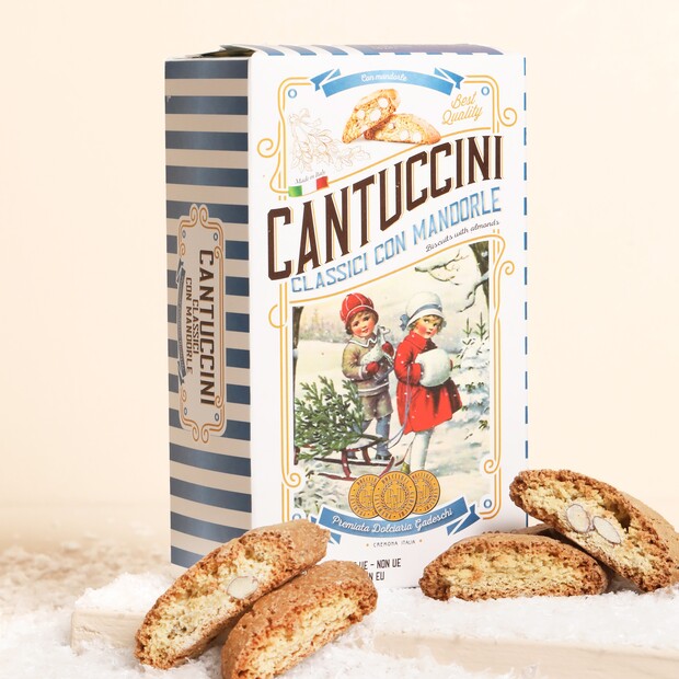 Cantuccini Winter Biscuit Box