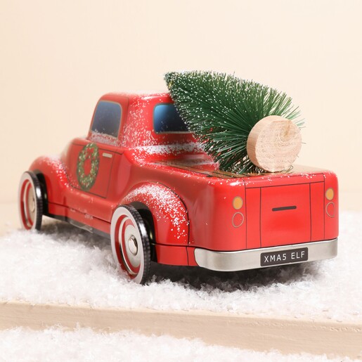 Christmas Truck Butter Shortbread Tin