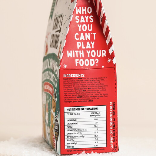 Craft & Crumb Build a Snowman Biscuits and Craft Kit