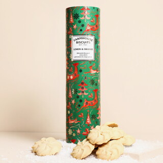 Farmhouse Biscuits Winter Animals Lemon & Orange Whirl Biscuits