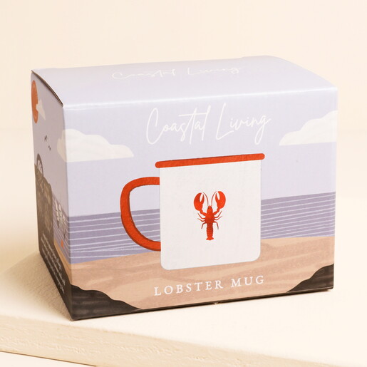 Coastal Living Lobster Stoneware Mug