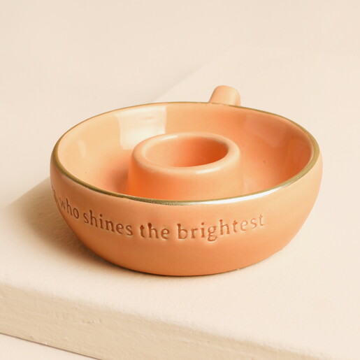 Star Quote Mini Candle Holder