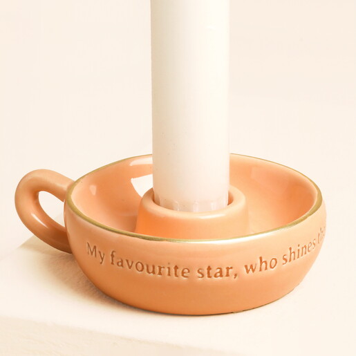 Star Quote Mini Candle Holder