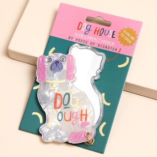 House of Disaster Dog House Dog Rough Compact Mirror