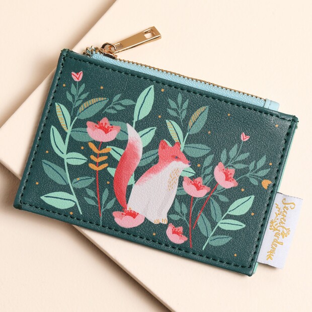 House of Disaster Secret Garden Fox Zip Purse