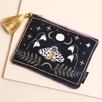 House of Disaster Secret Garden Moth Pouch