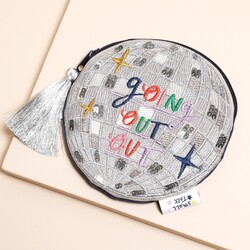 House of Disaster Small Talk Going Out-Out Purse