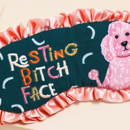 House of Disaster Dog House 'Resting Bitch Face' Eyemask