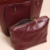 Large Burgundy Tote Bag