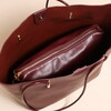 Large Burgundy Tote Bag